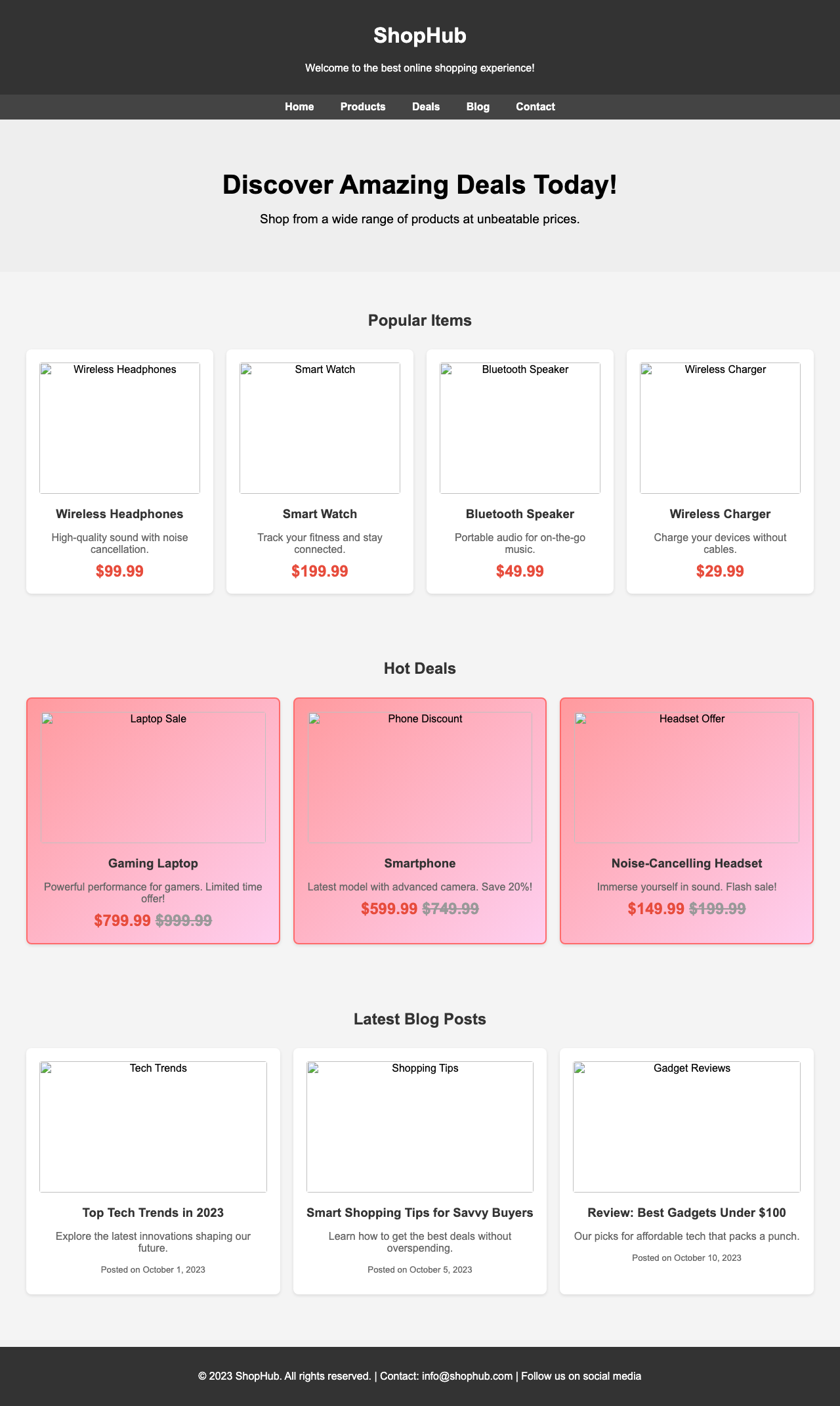Screenshot sample 35 for shopping-home-page / Grok 4 Fast Non-Reasoning
