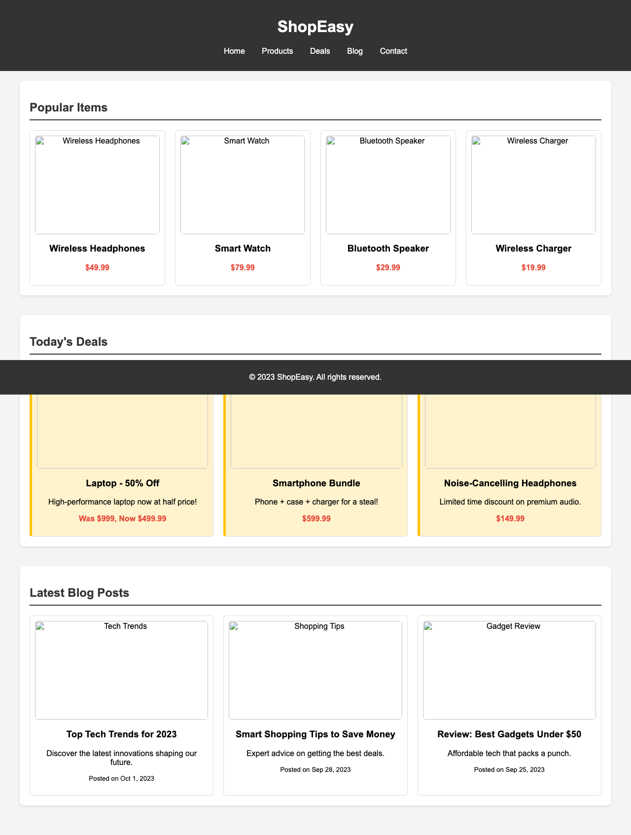 Screenshot sample 54 for shopping-home-page / Grok 4 Fast Non-Reasoning