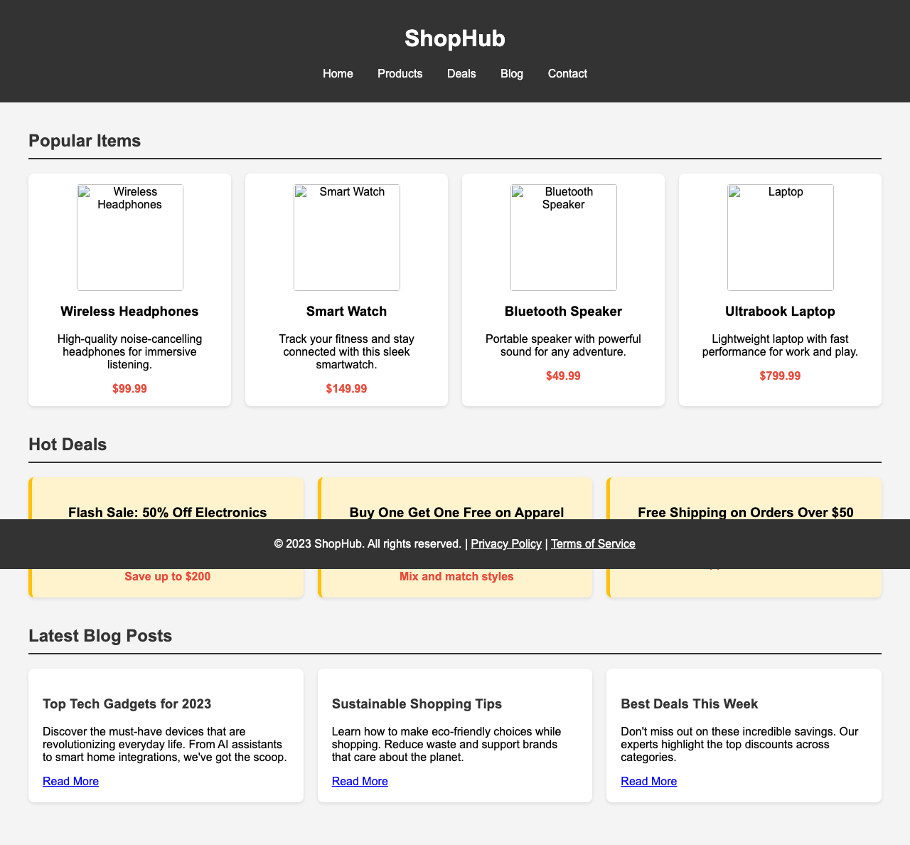 Screenshot sample 59 for shopping-home-page / Grok 4 Fast Non-Reasoning
