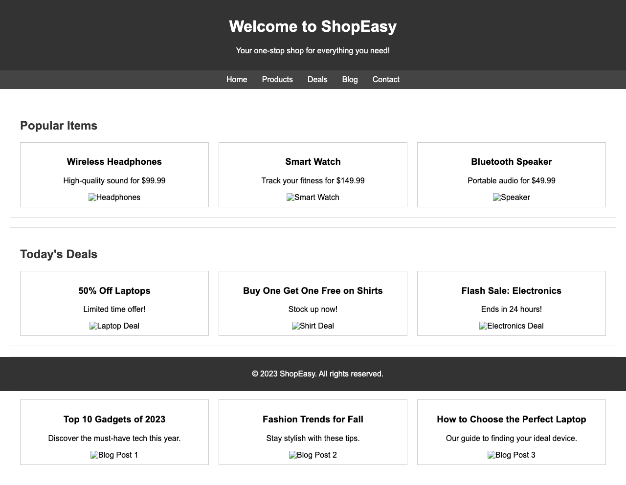 Screenshot sample 87 for shopping-home-page / Grok 4 Fast Non-Reasoning