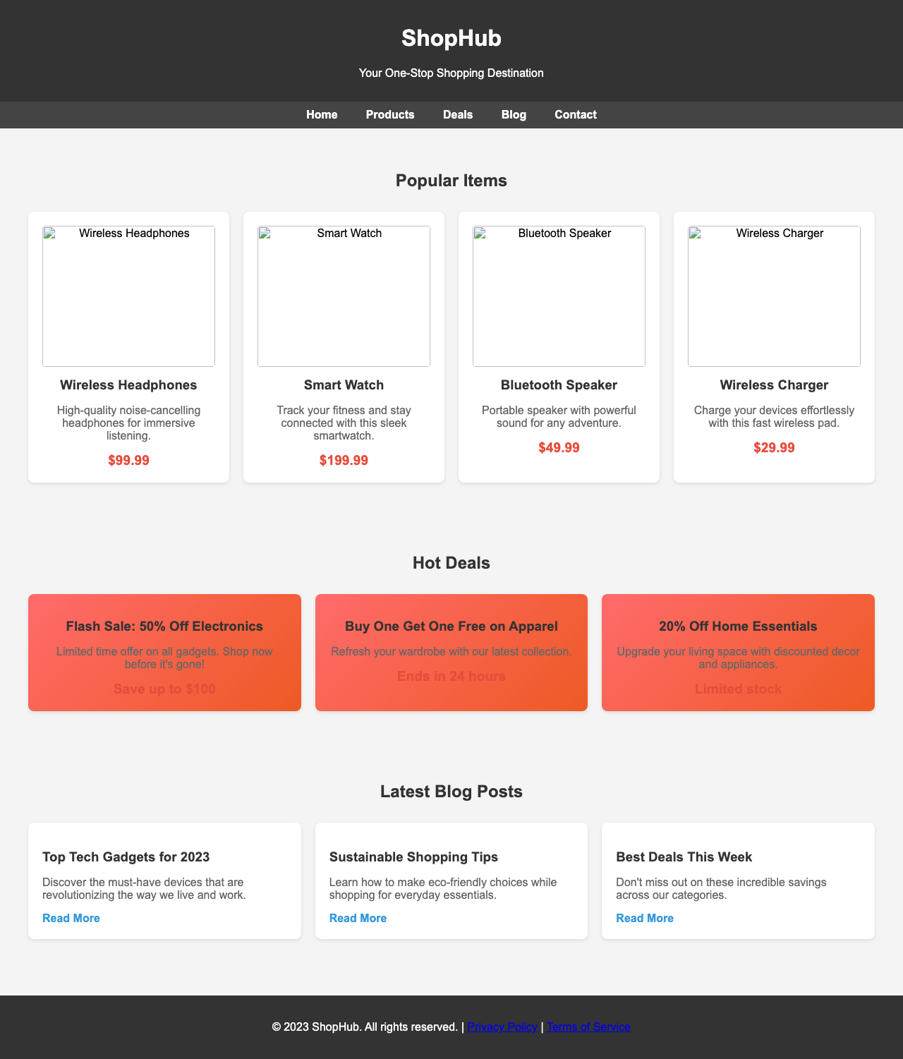 Screenshot sample 91 for shopping-home-page / Grok 4 Fast Non-Reasoning