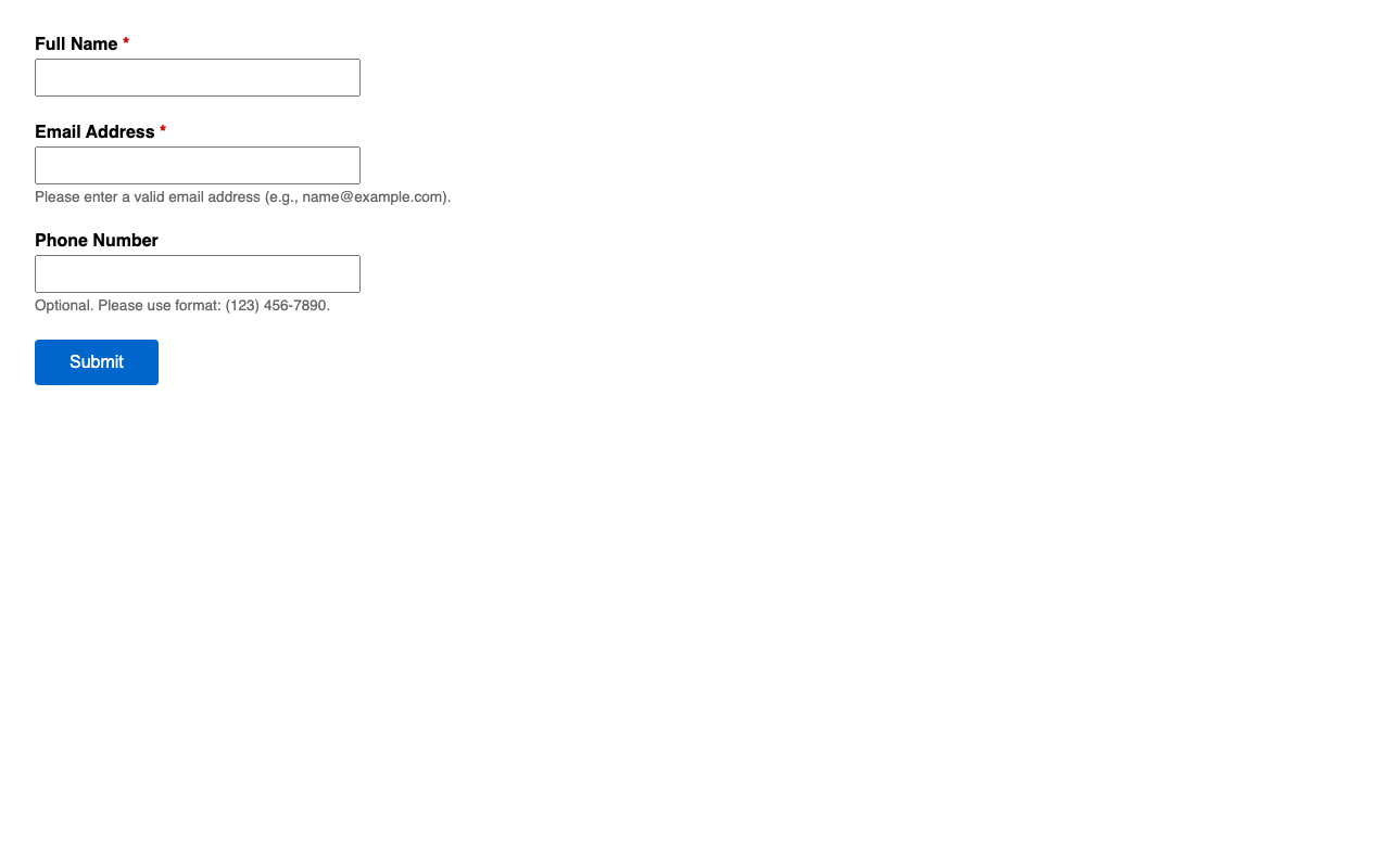 Screenshot sample 19 for simple-contact-form / DeepSeek V3.2
