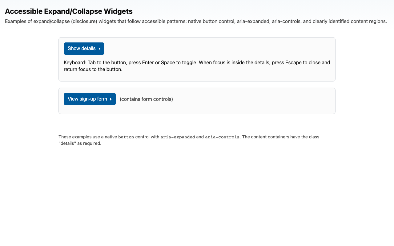 Screenshot sample 0 for disclosure-widget / GPT-5 Mini