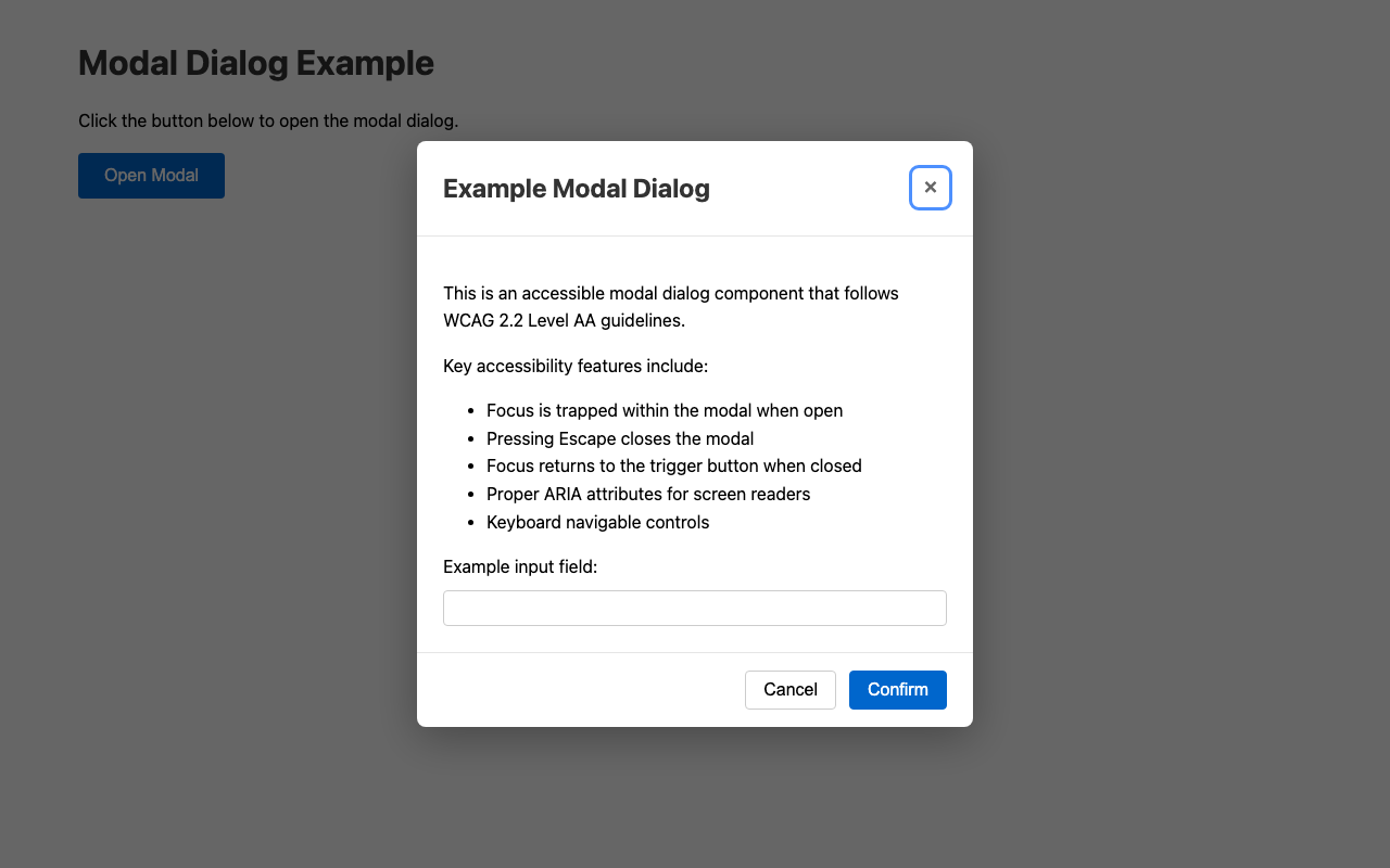 Screenshot sample 3 for modal-dialog / Claude Sonnet 4.5