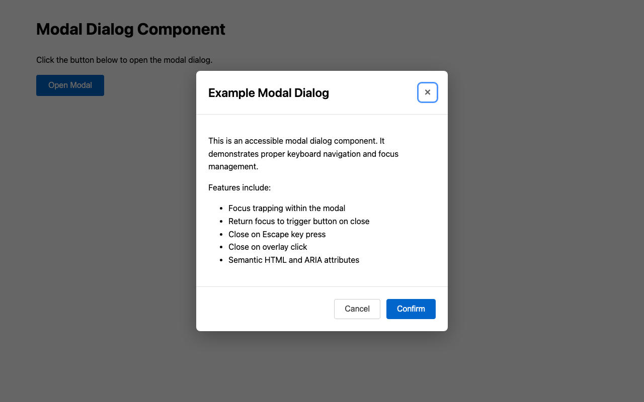 Screenshot sample 4 for modal-dialog / Claude Sonnet 4.5