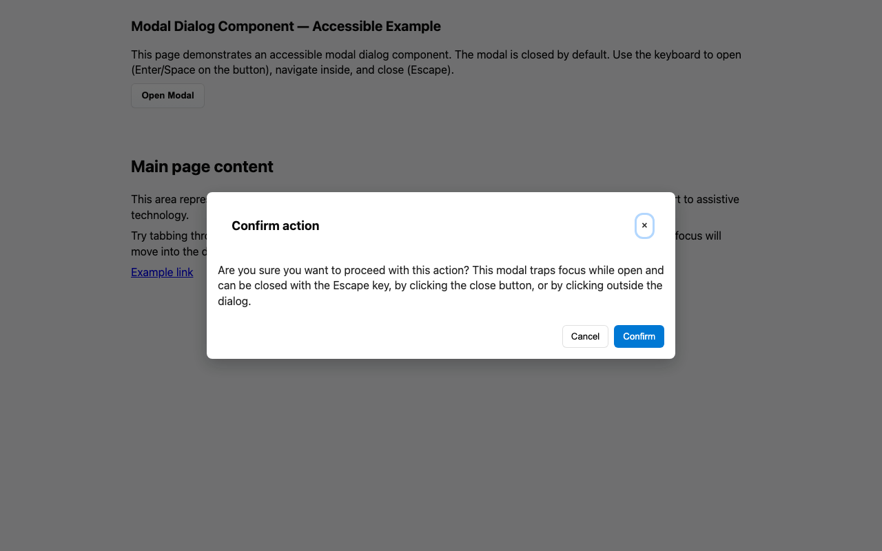 Screenshot sample 2 for modal-dialog / GPT-5 Mini