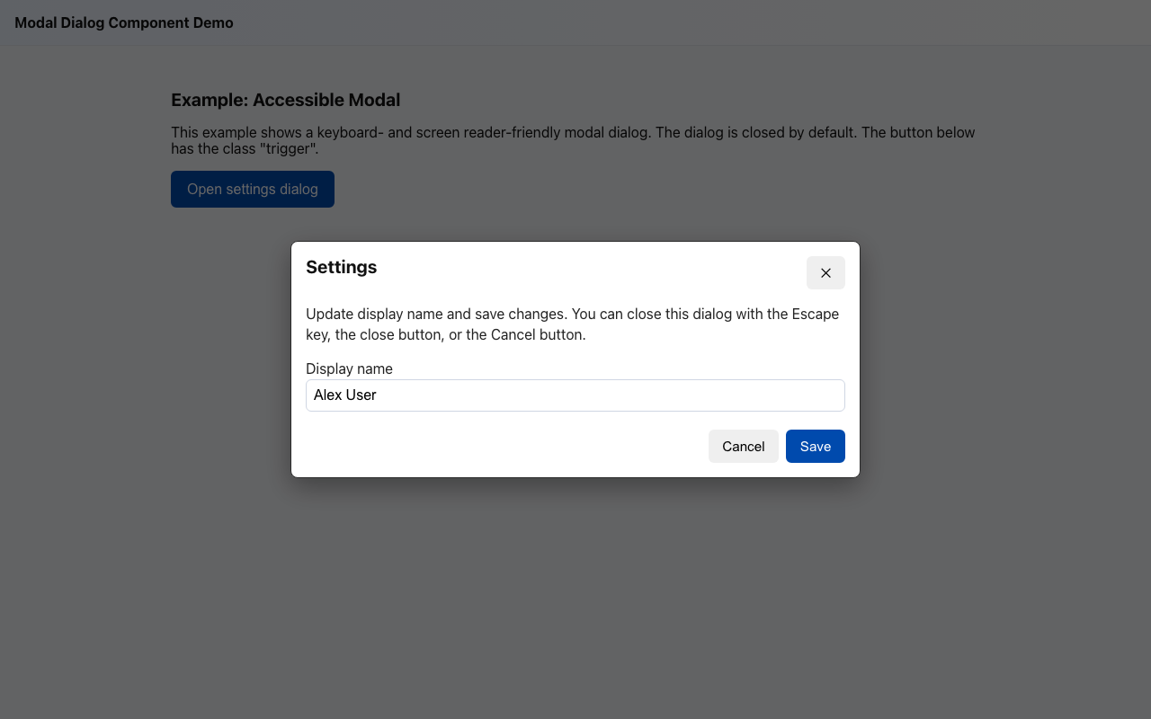 Screenshot sample 4 for modal-dialog / GPT-5 Mini