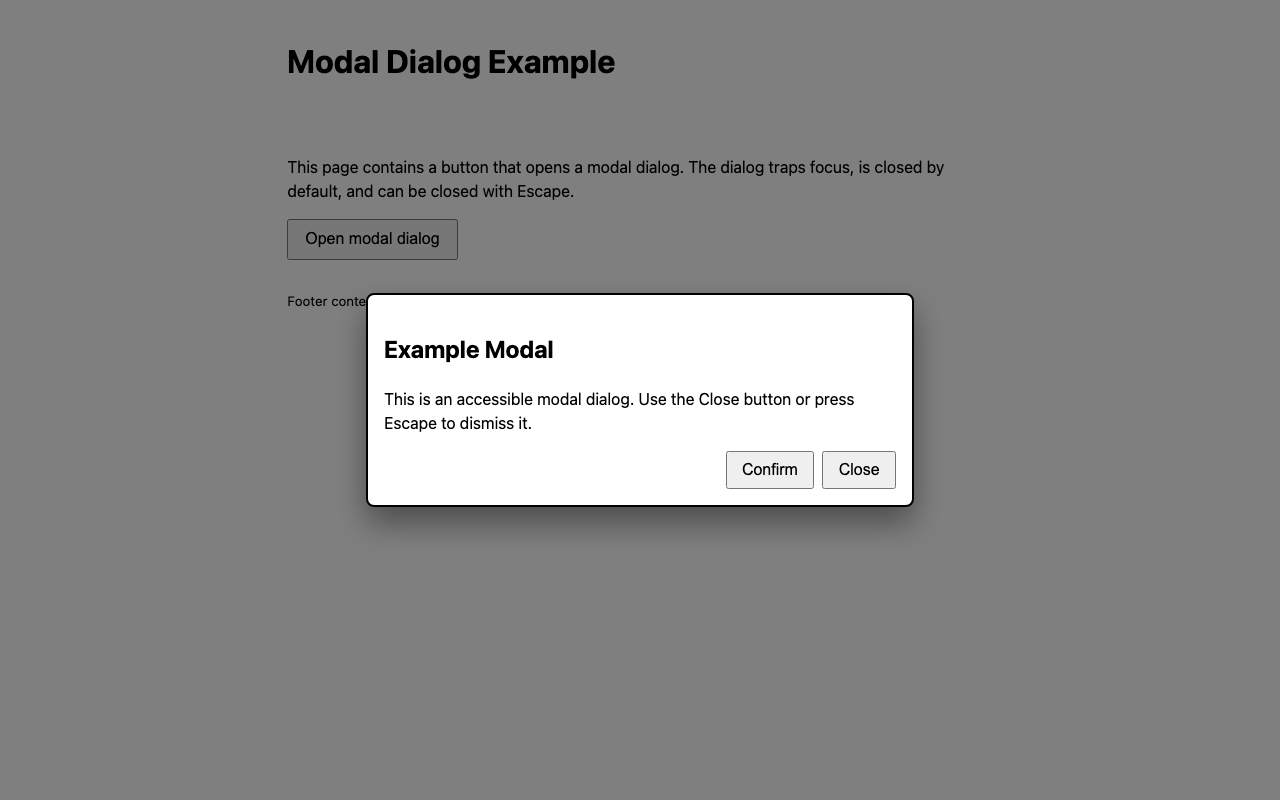 Screenshot sample 1 for modal-dialog / GPT-5.2 Codex