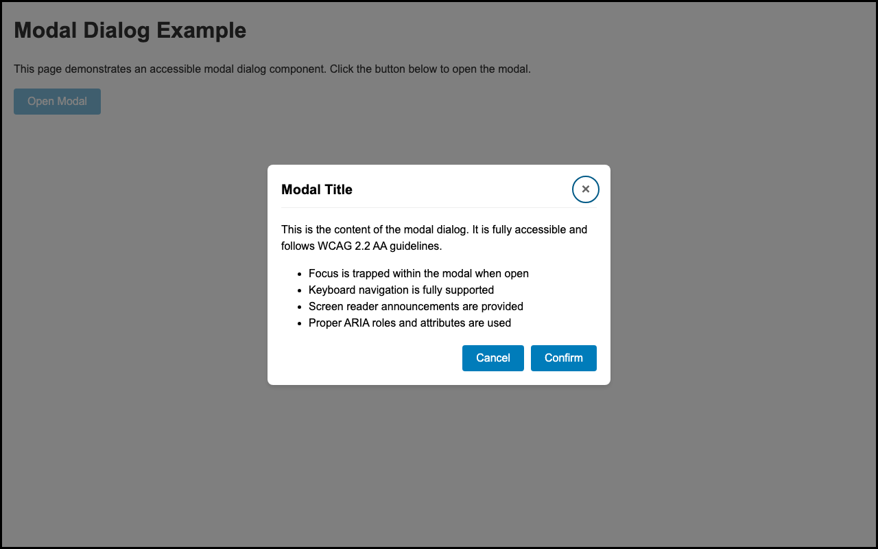 Screenshot sample 1 for modal-dialog / Grok 4 Fast Non-Reasoning