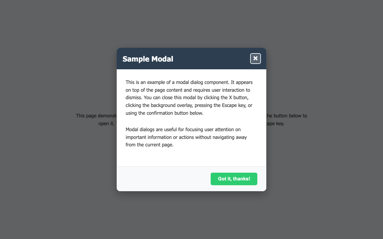 Screenshot sample 0 for modal-dialog / DeepSeek V3.2