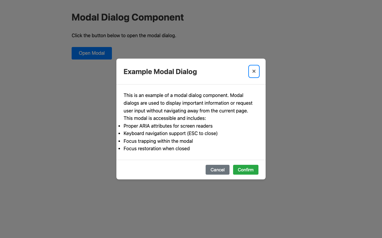 Screenshot sample 1 for modal-dialog / Claude Sonnet 4.5