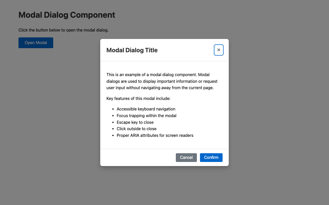 Screenshot sample 2 for modal-dialog / Claude Sonnet 4.5