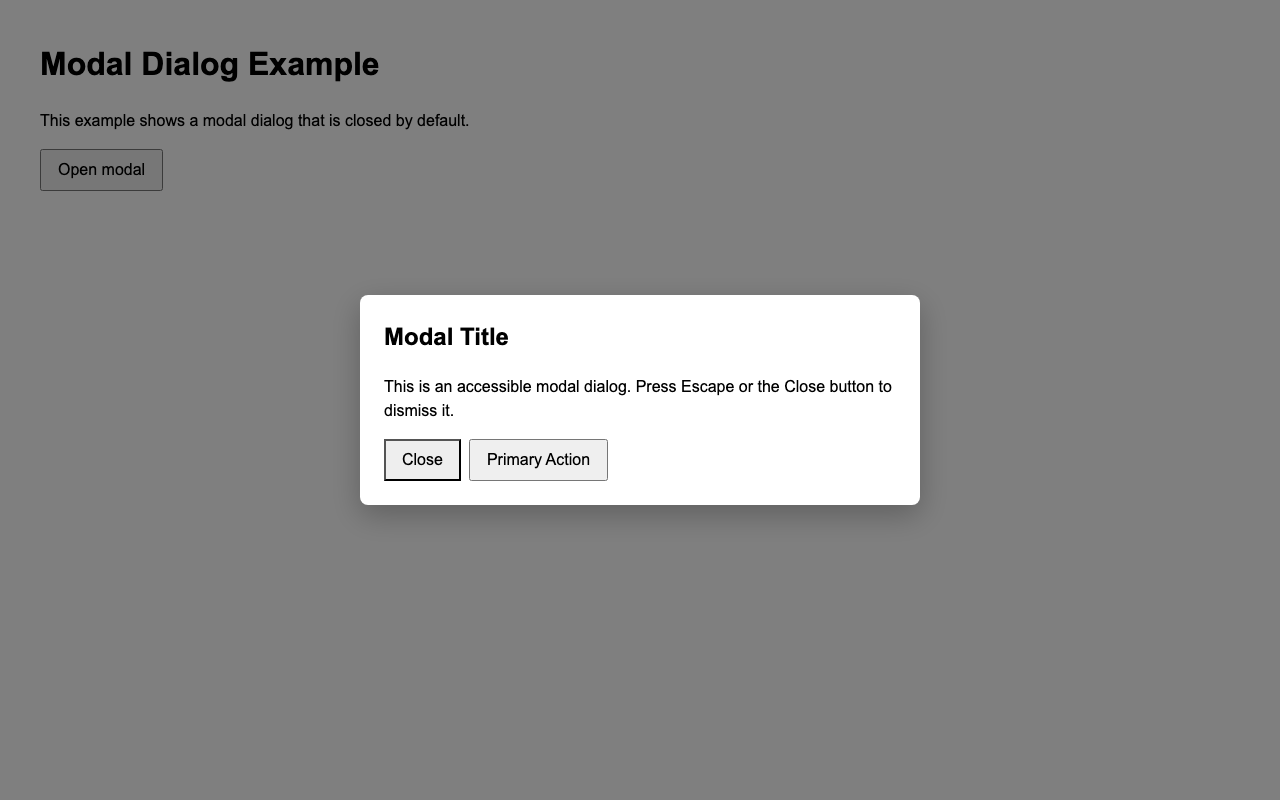 Screenshot sample 3 for modal-dialog / GPT-5.2 Codex