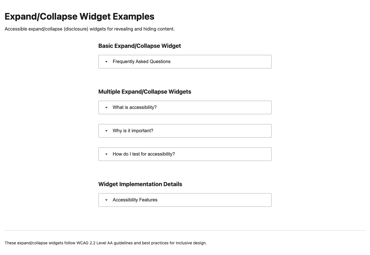 Screenshot sample 4 for disclosure-widget / Claude Haiku 4.5