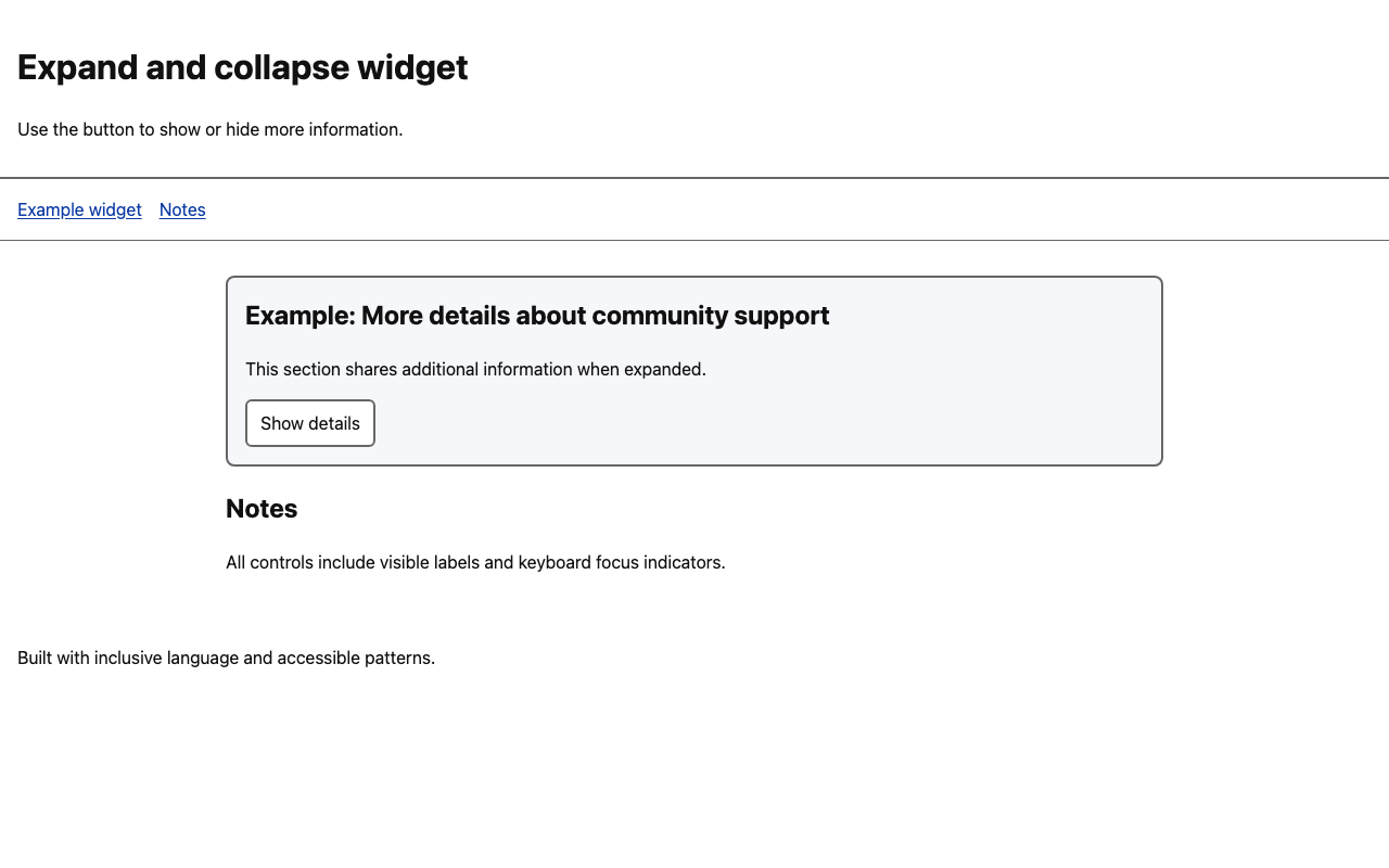 Screenshot sample 0 for disclosure-widget / GPT-5.2 Codex