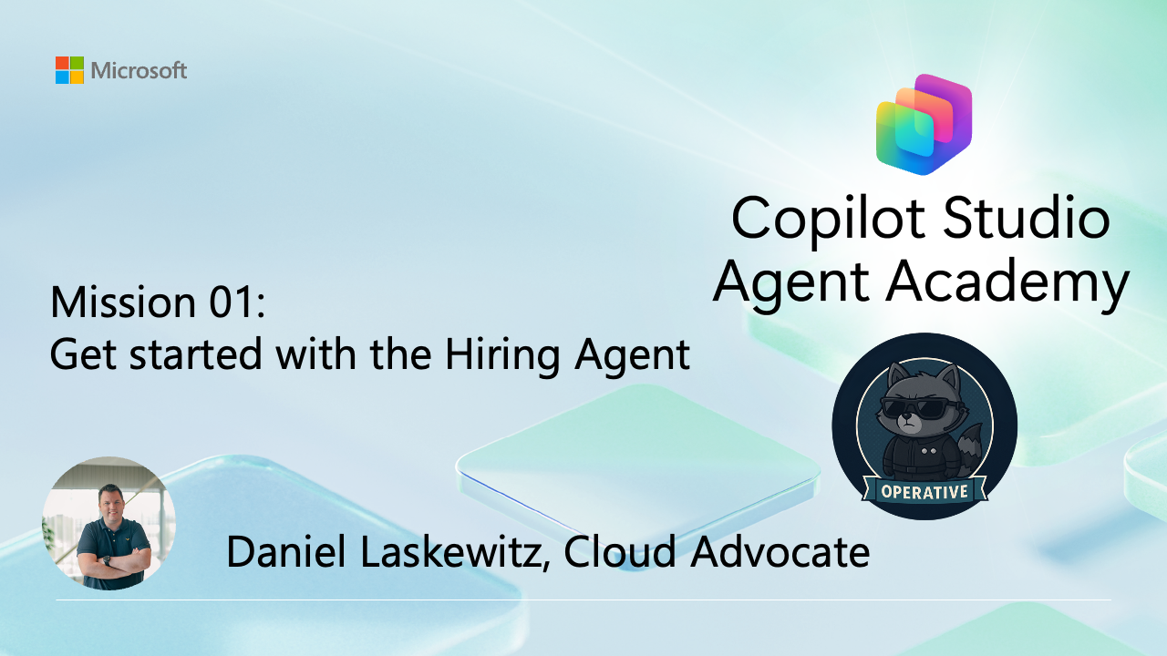 Get started with the Hiring Agent