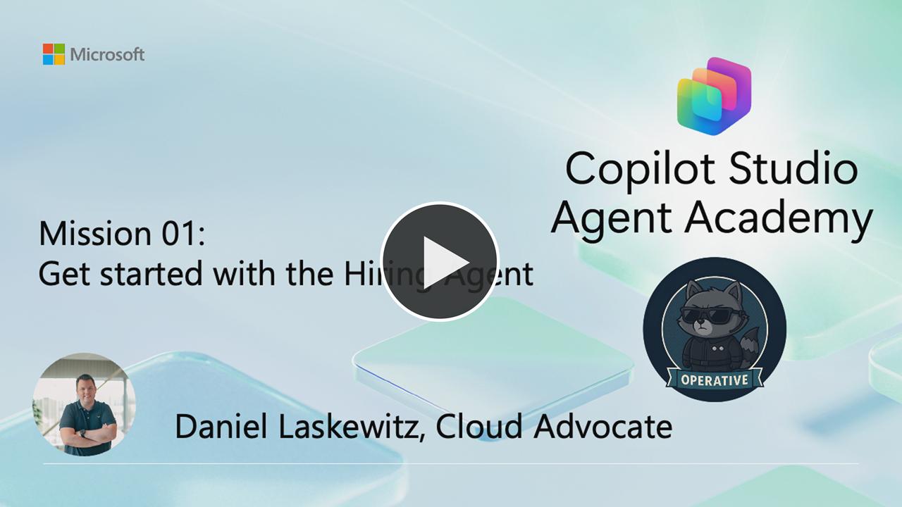 Get started with the Hiring Agent