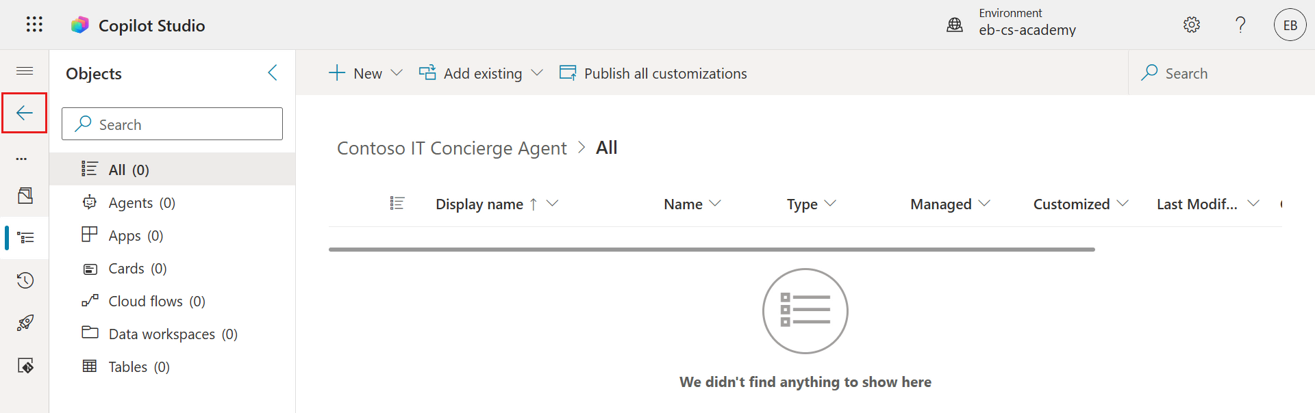 Return to Solution Explorer after creation