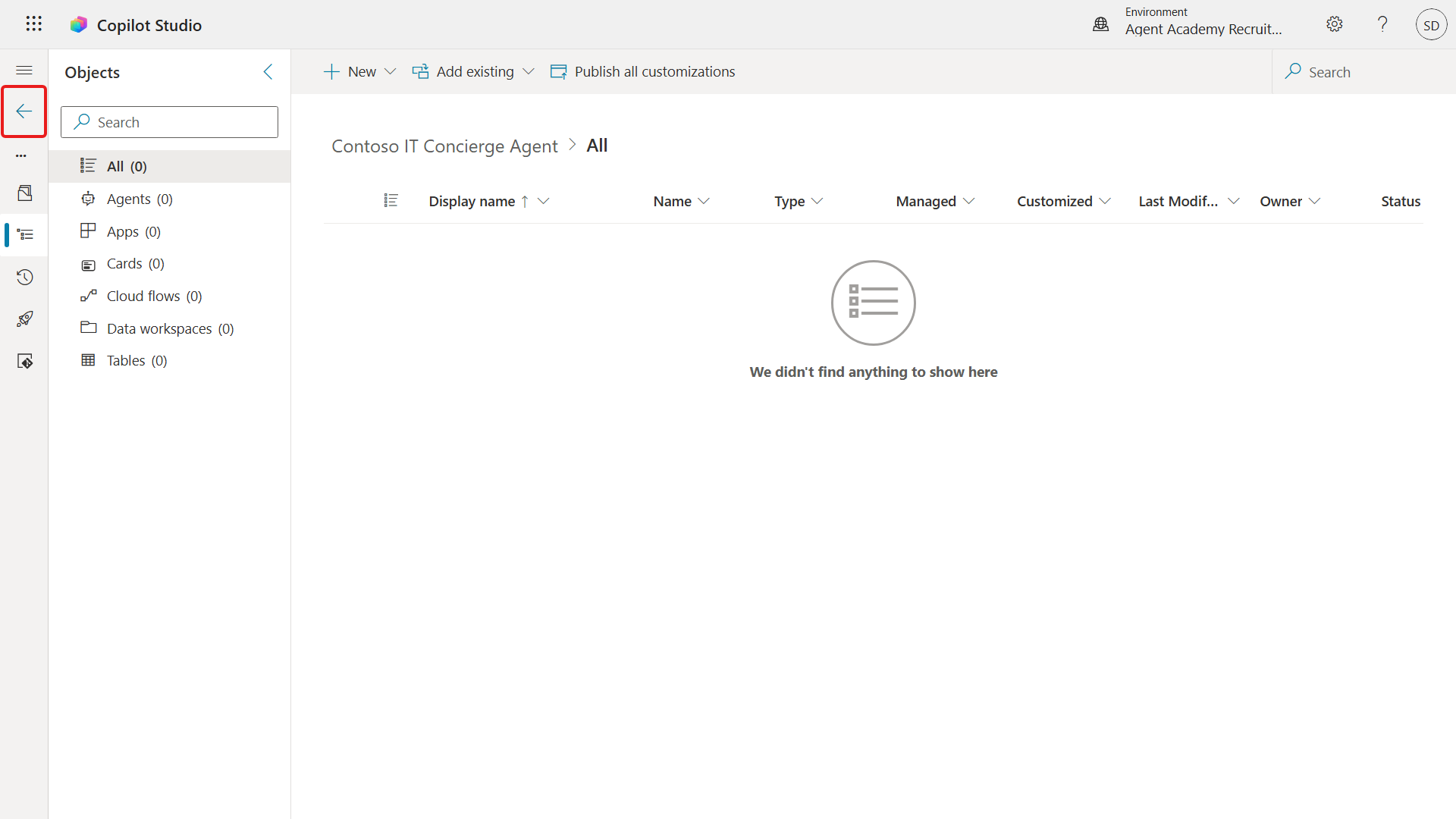 Return to Solution Explorer after creation