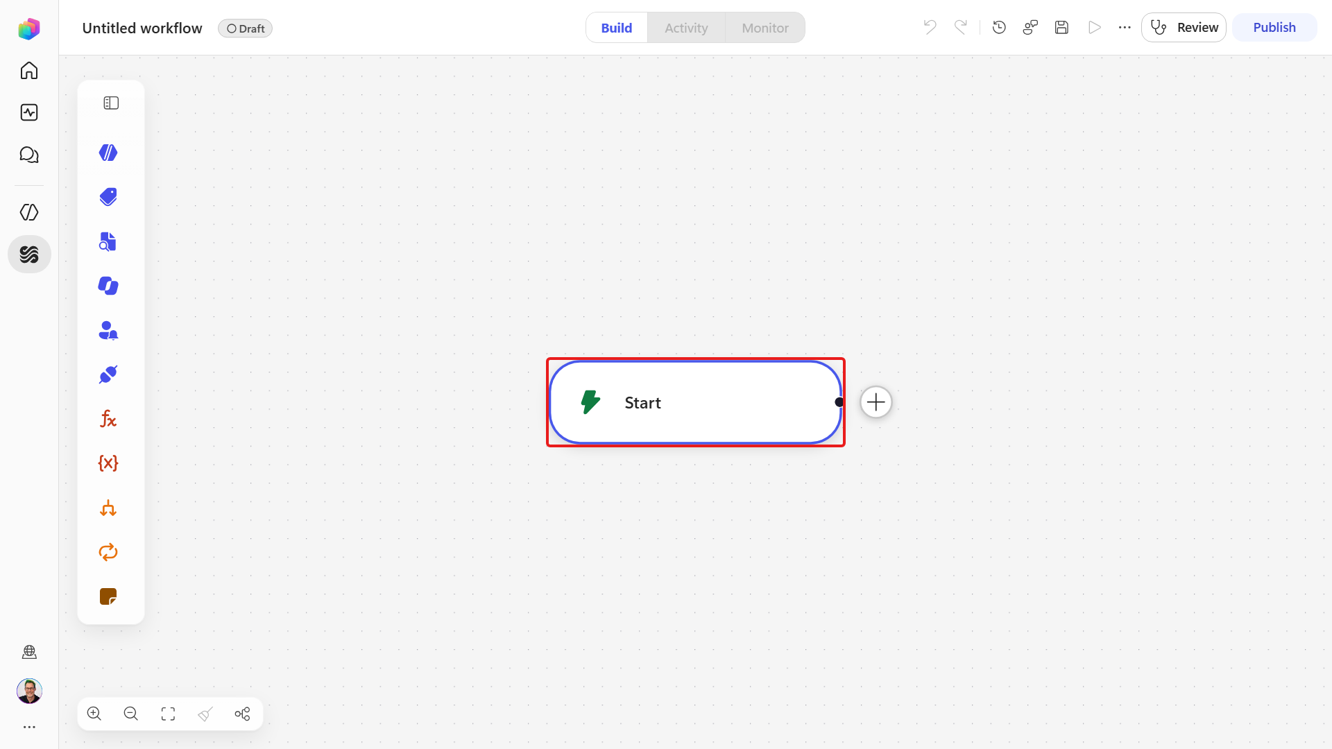 Workflow loads in the designer