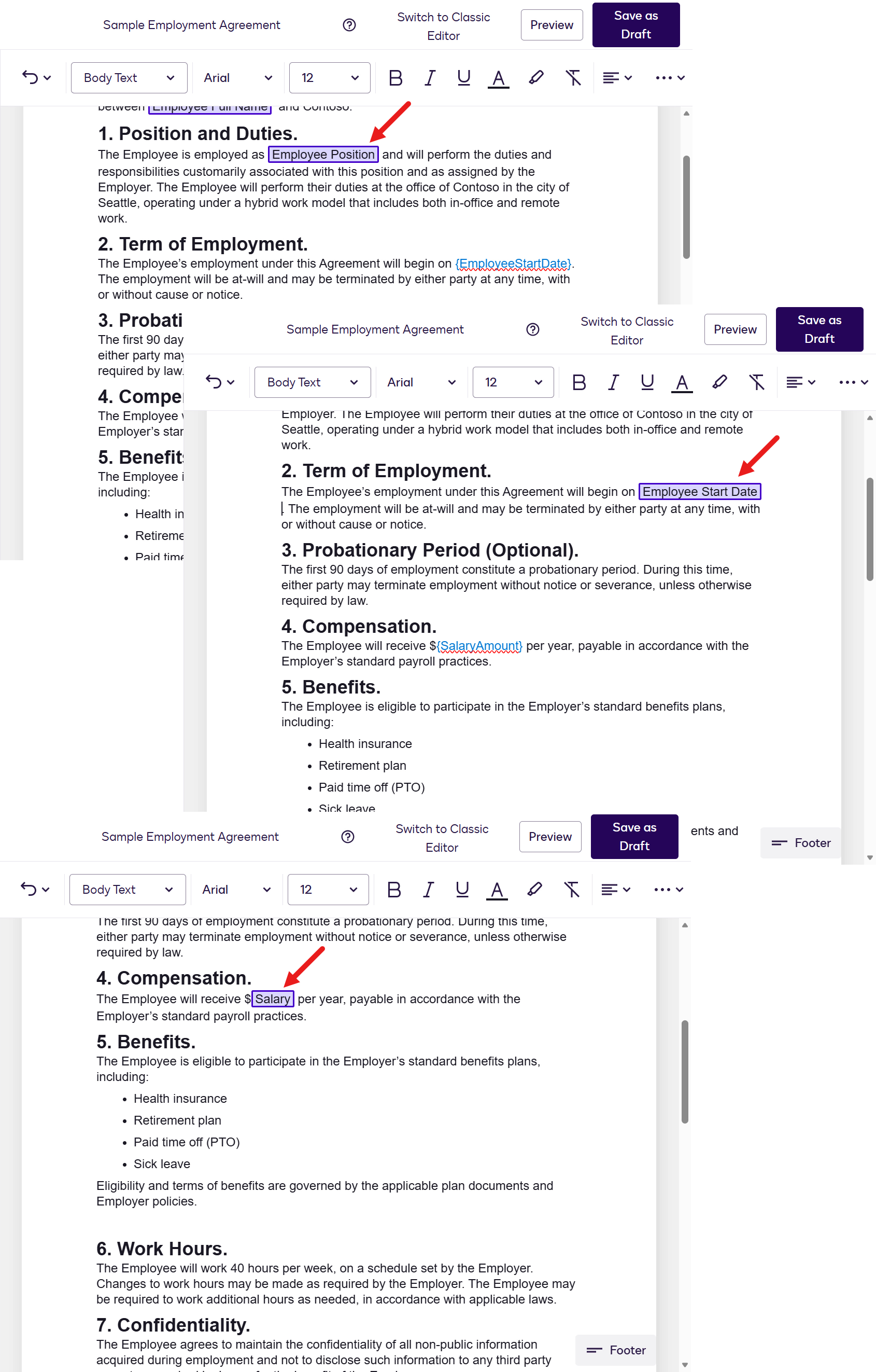 Create remaining custom fields