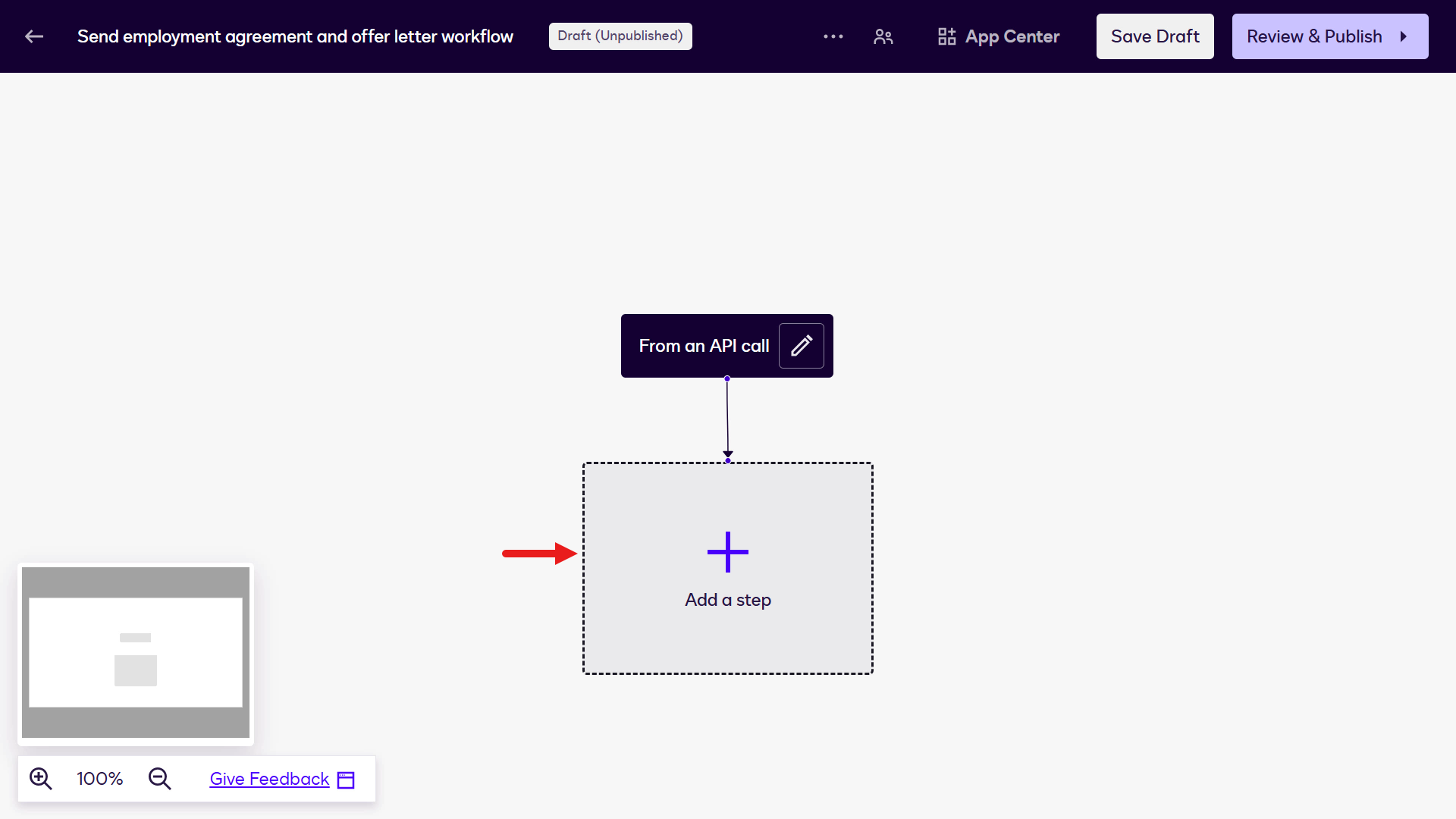 Select Add a step