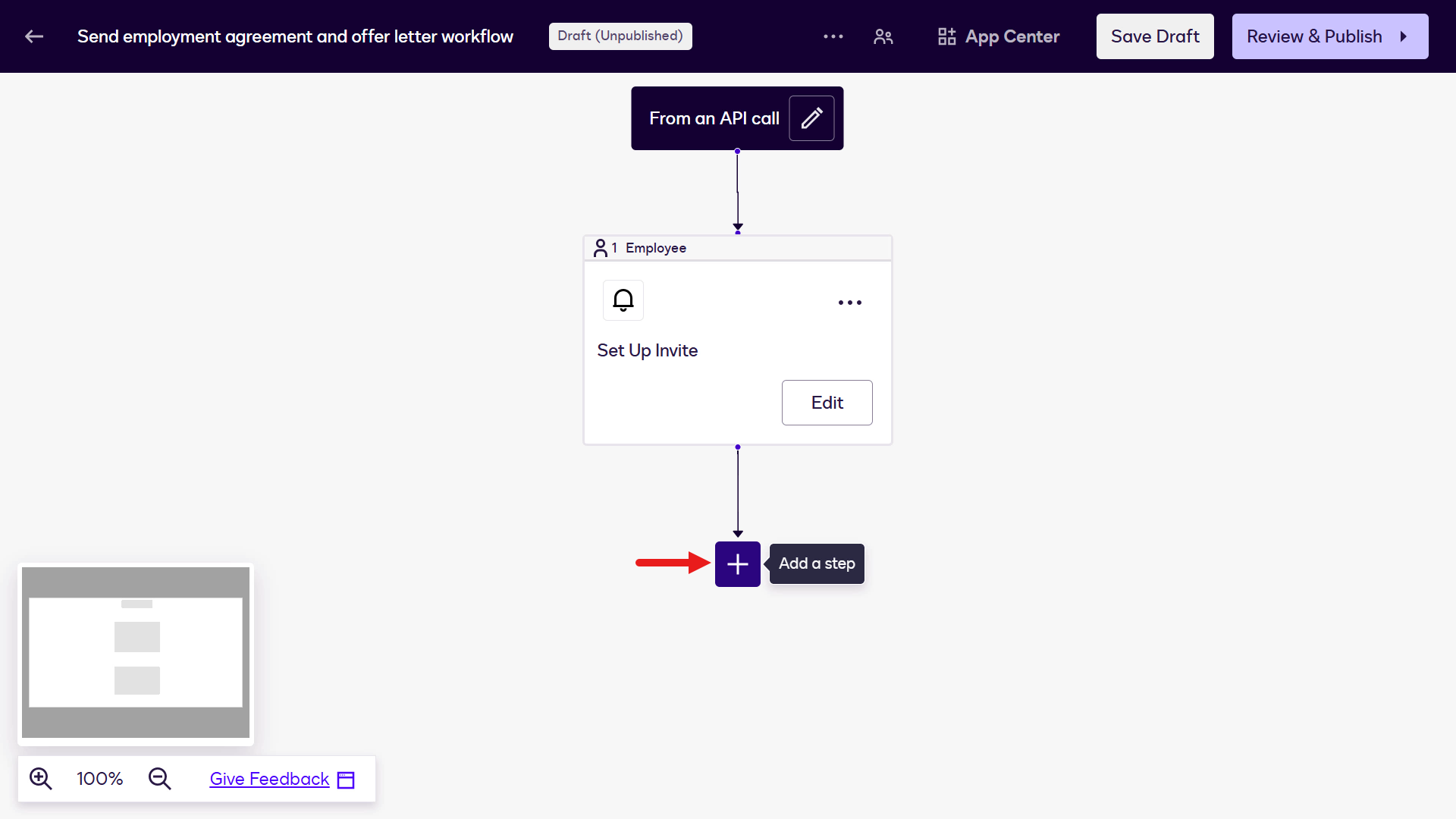 Select Add a step