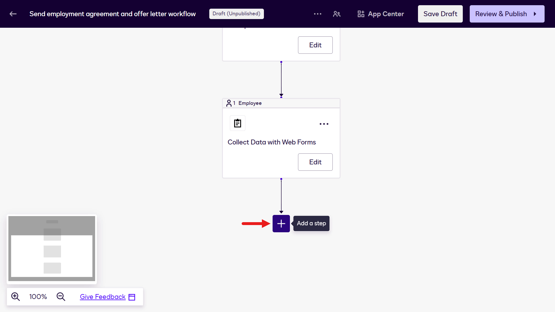 Select Add a step