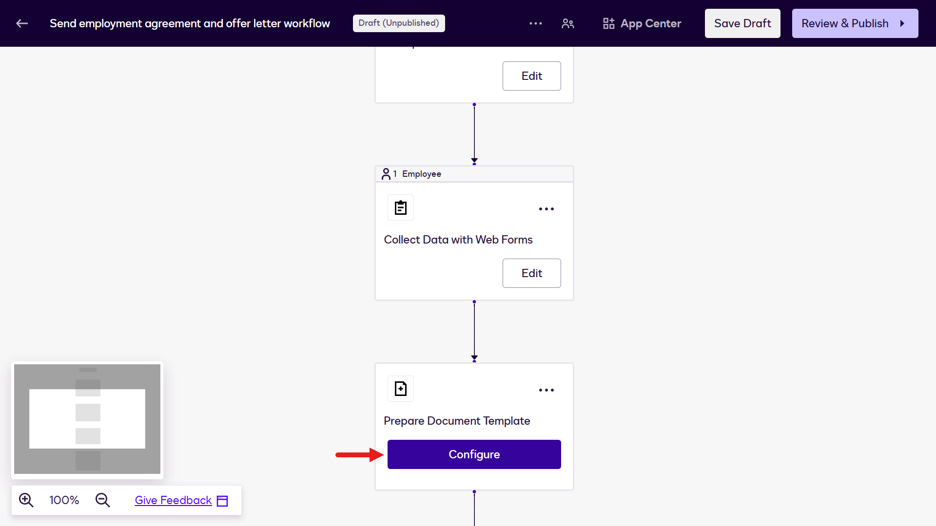 Select Configure