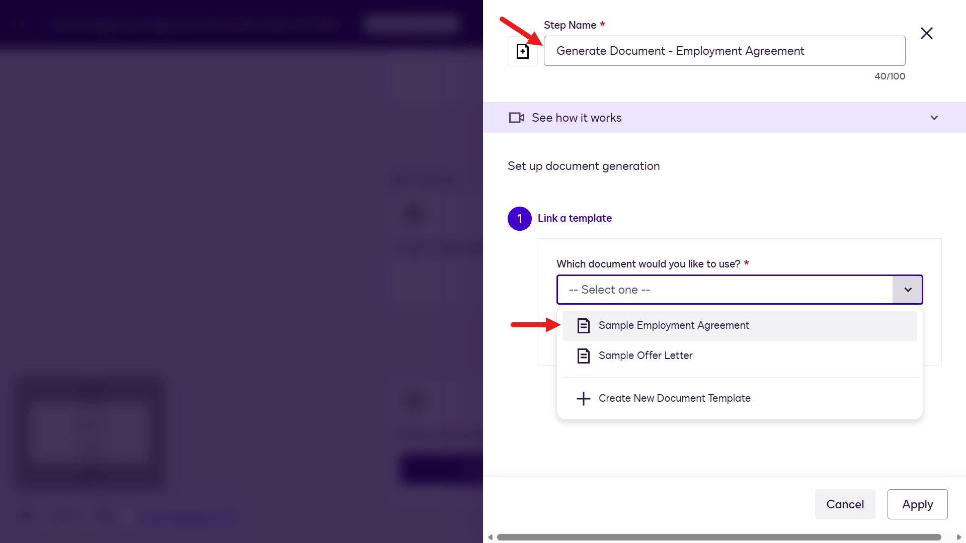 Select Sample Employment Agreement document template