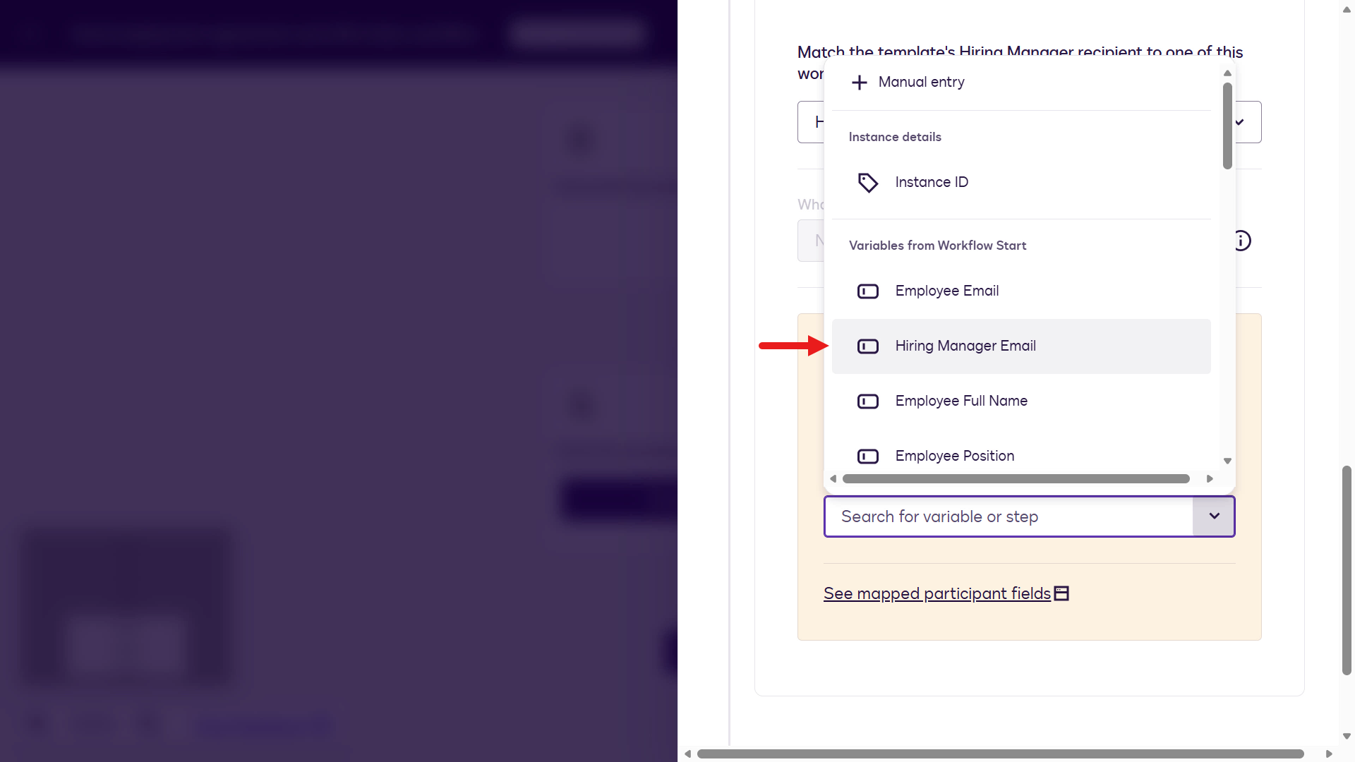 Map Hiring Manager Email