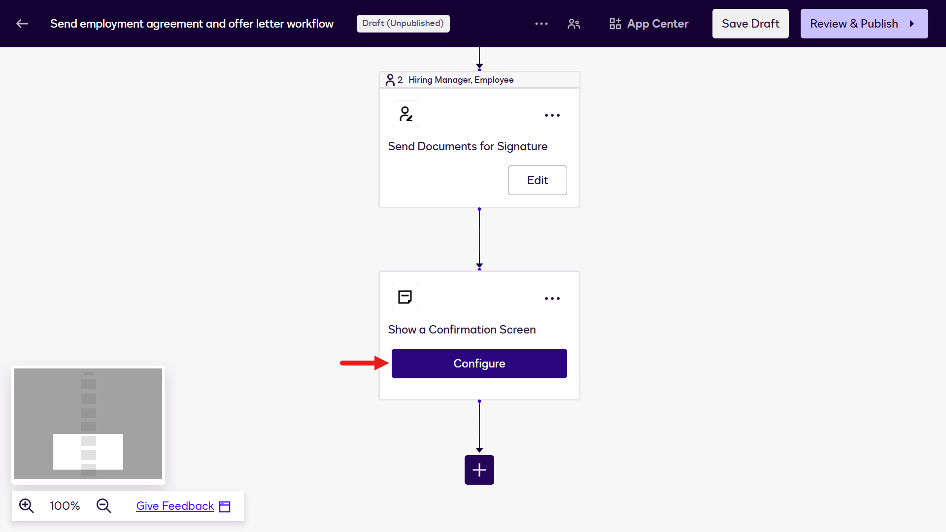 Select Configure
