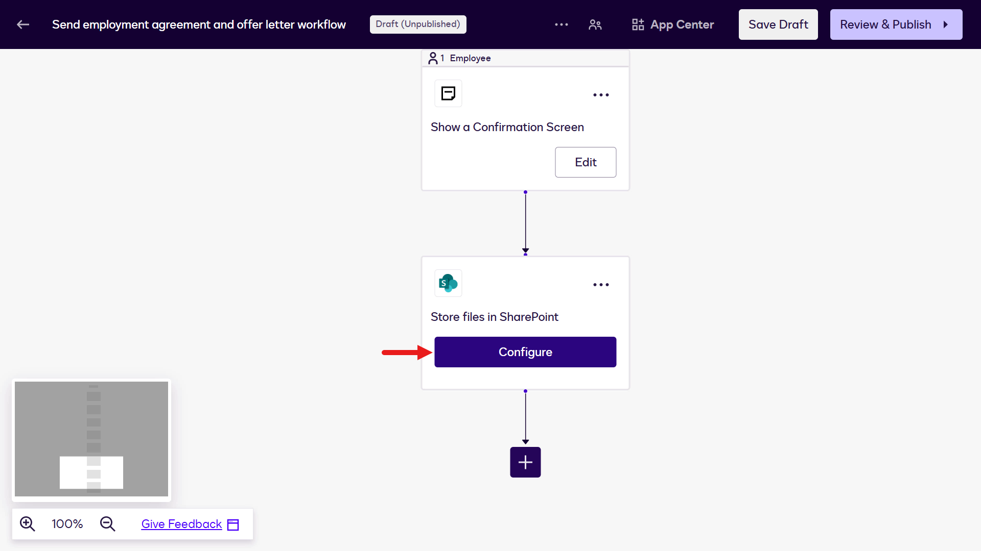 Select Configure