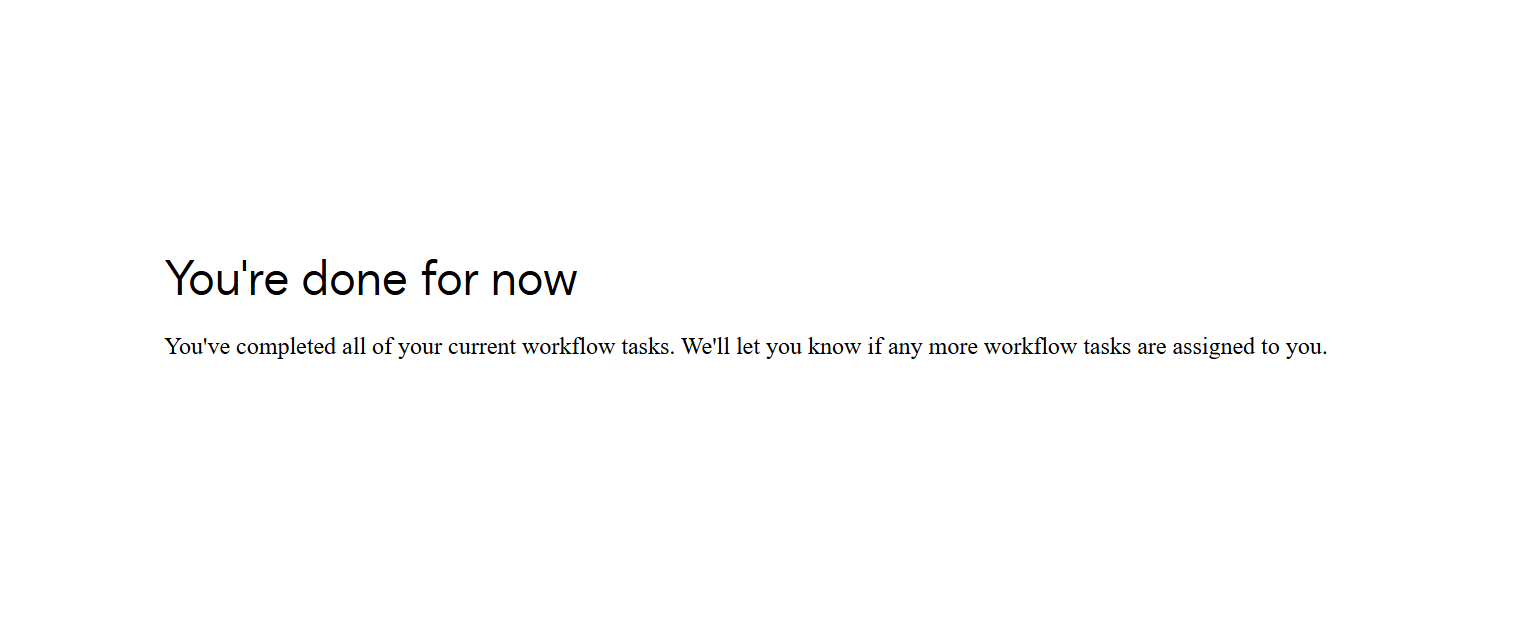 Confirmation screen displayed