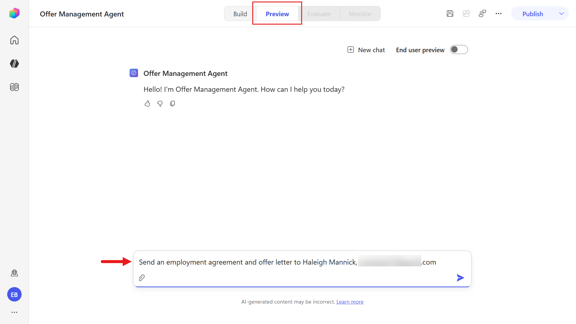 Test Work IQ Calendar tool