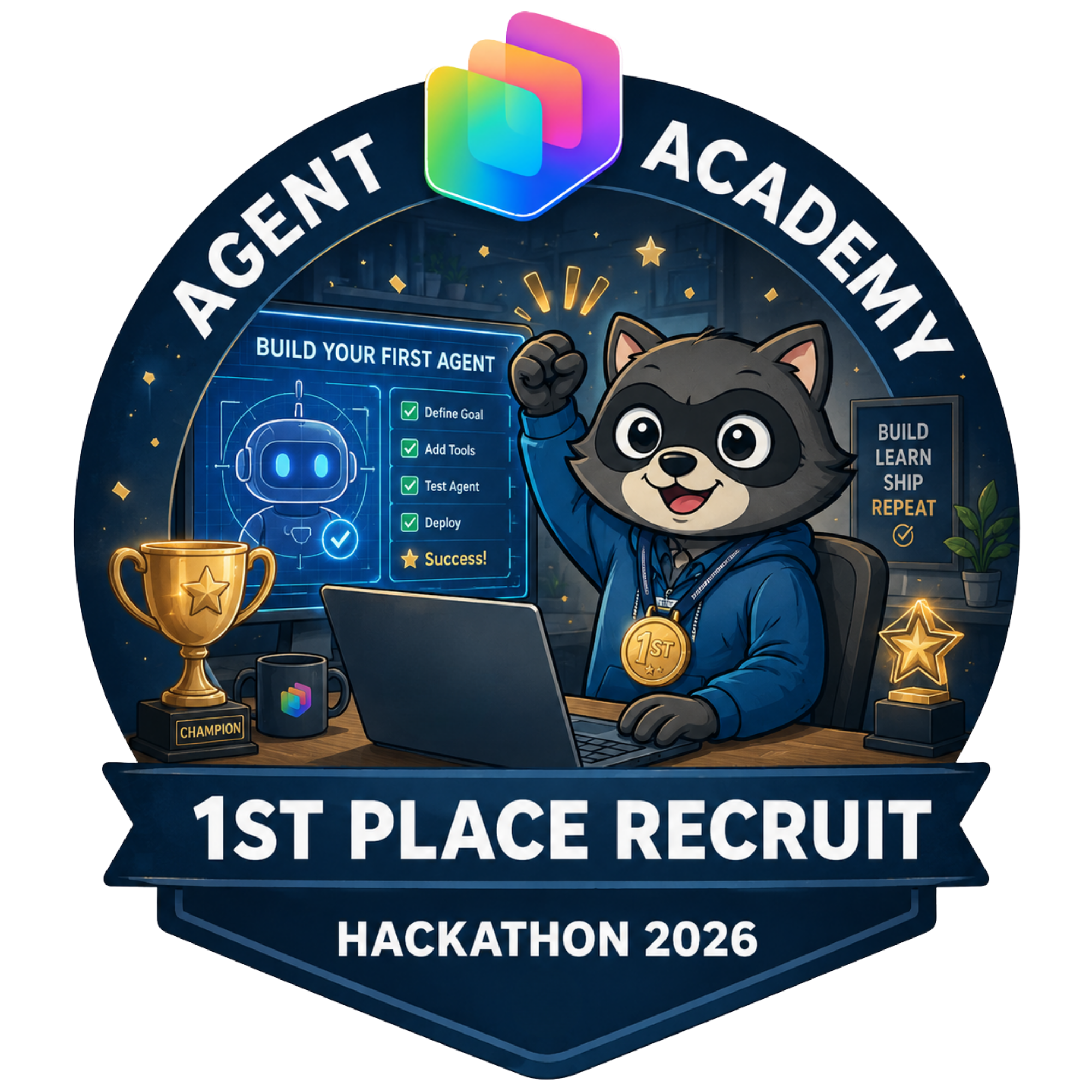 🥇 First place - Recruit