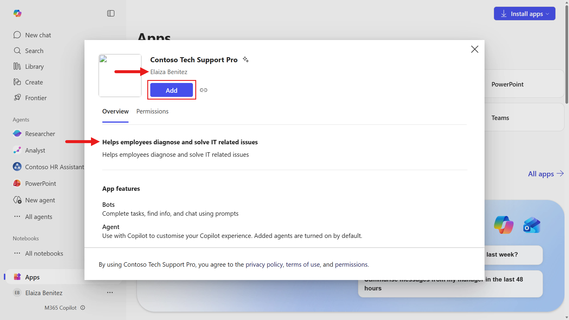 Availability options