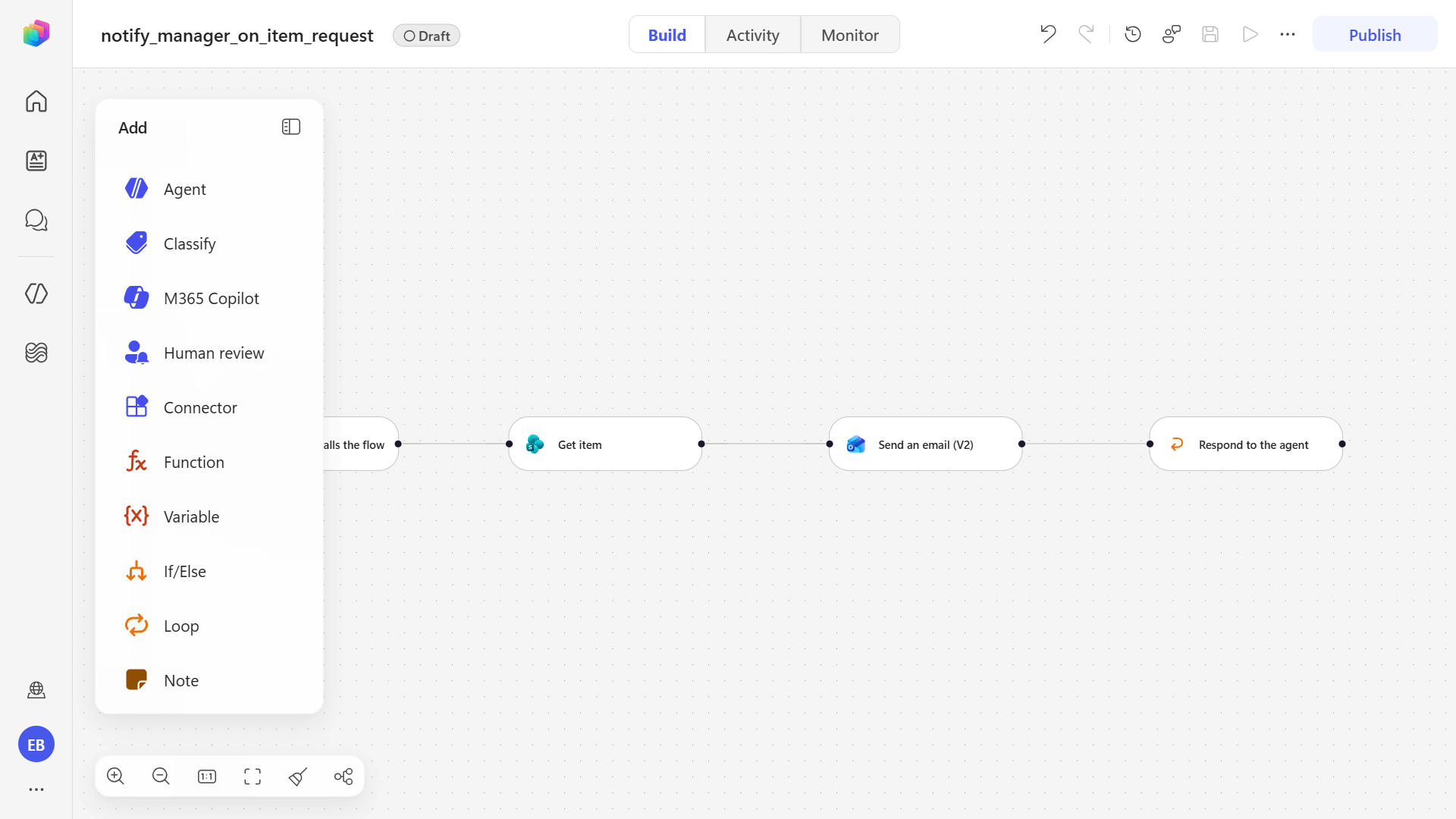 Workflow loads in the designer