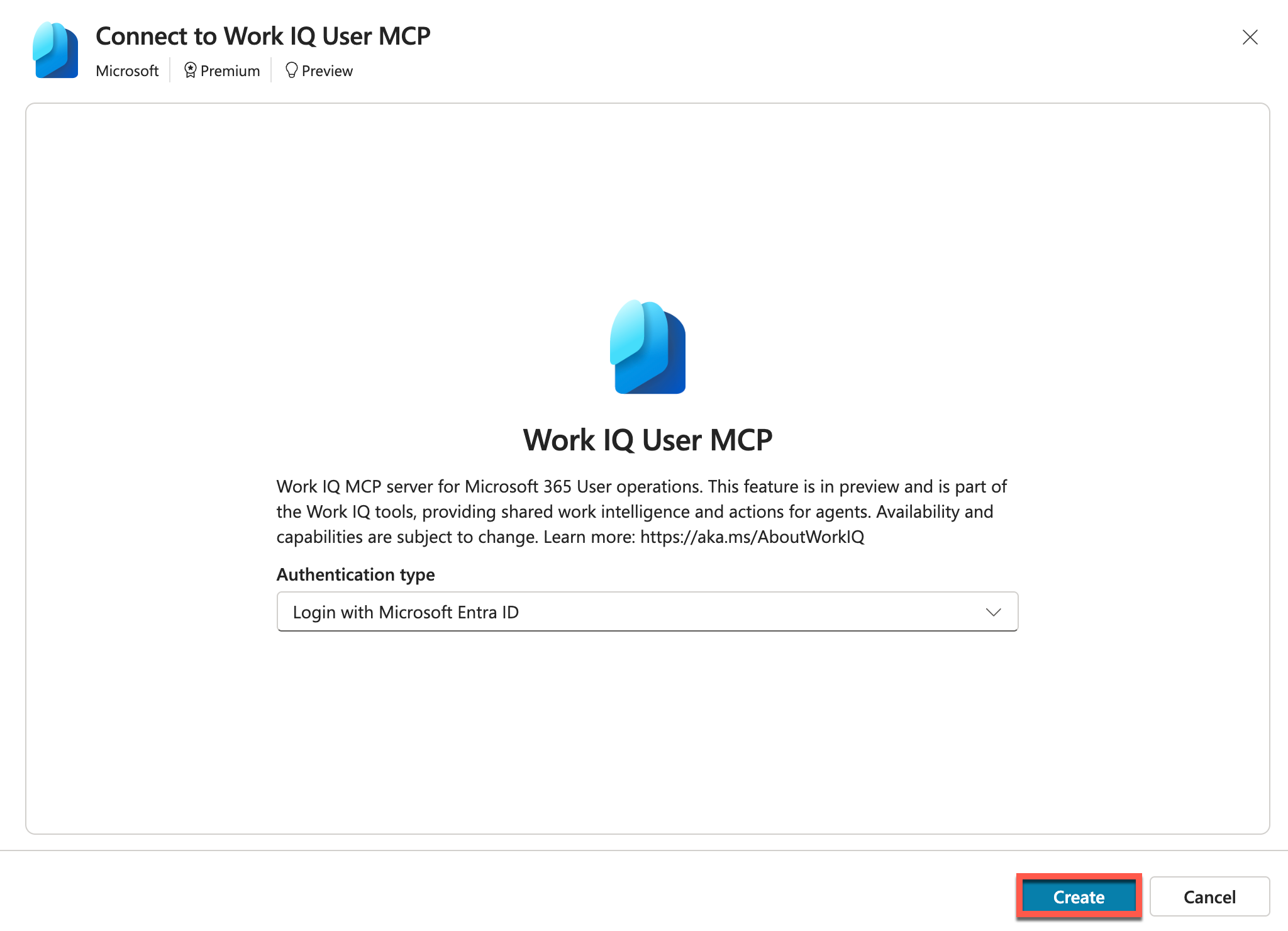 Create connection process start