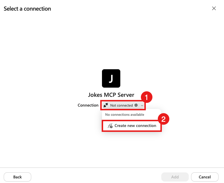 Action and connection