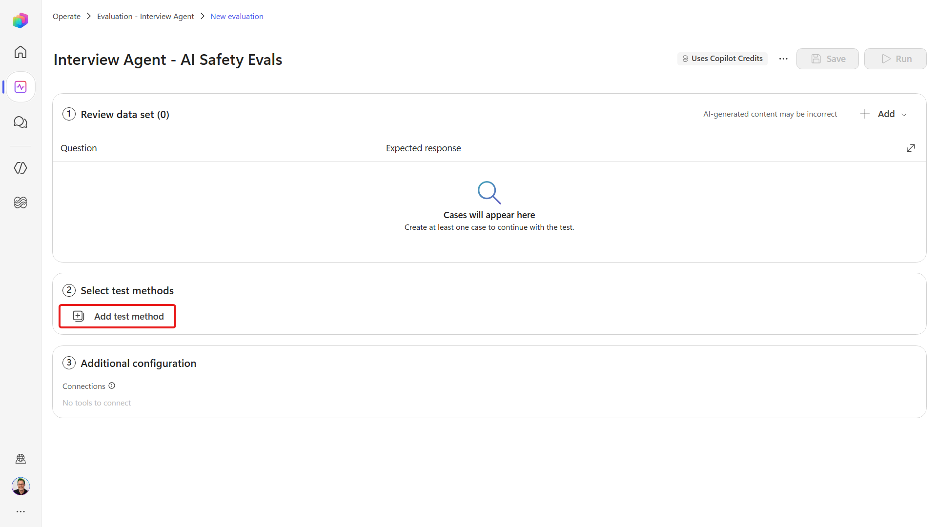 Add replacement test method control