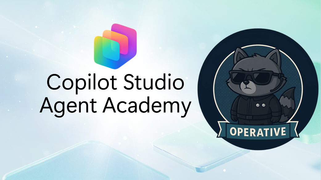 Copilot Studio Agent Academy Operative