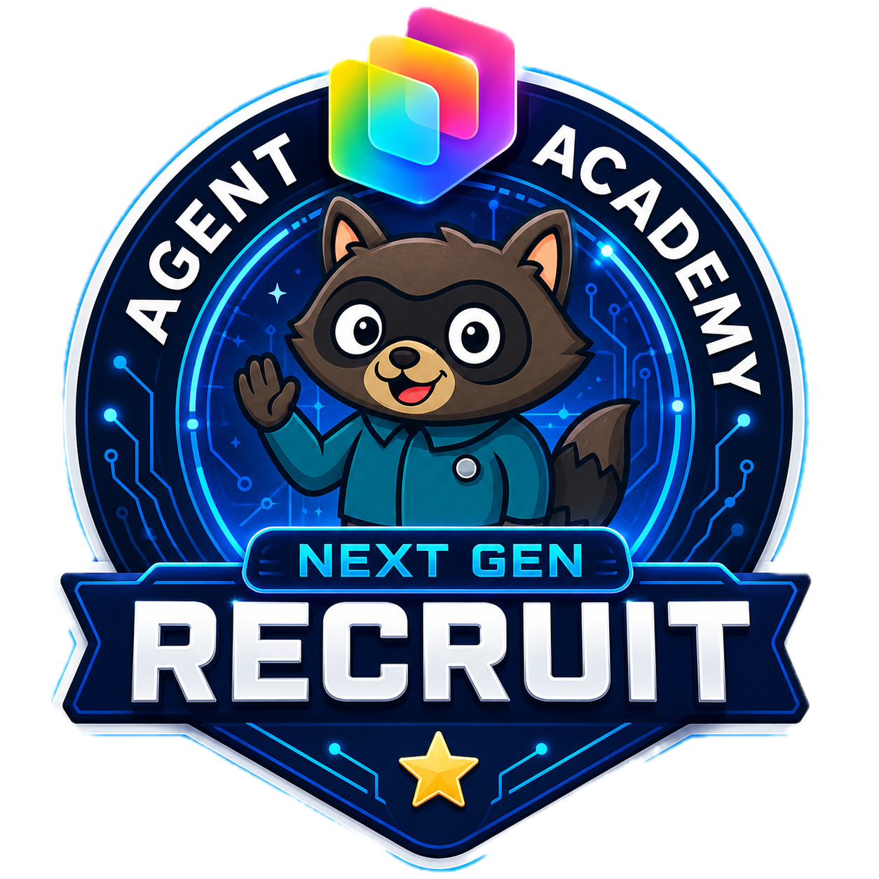 Microsoft Copilot Studio Agent Academy Recruit NextGen badge