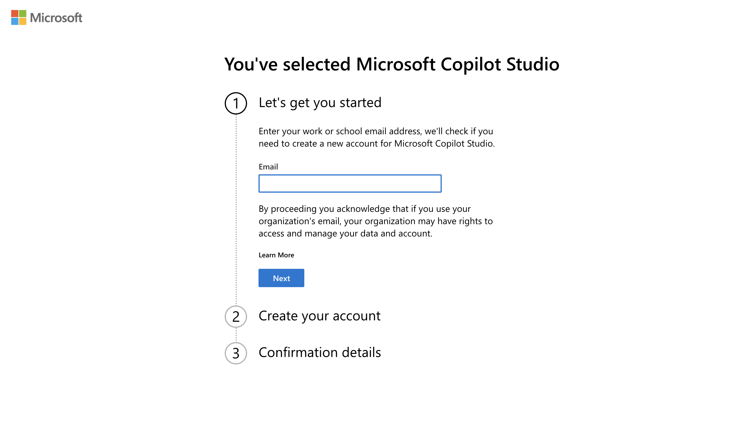 Microsoft 365 Signup