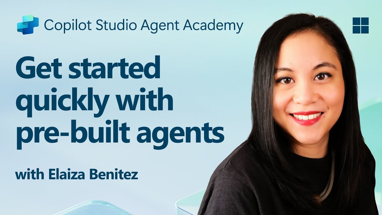 Pre-built agent video thumbnail