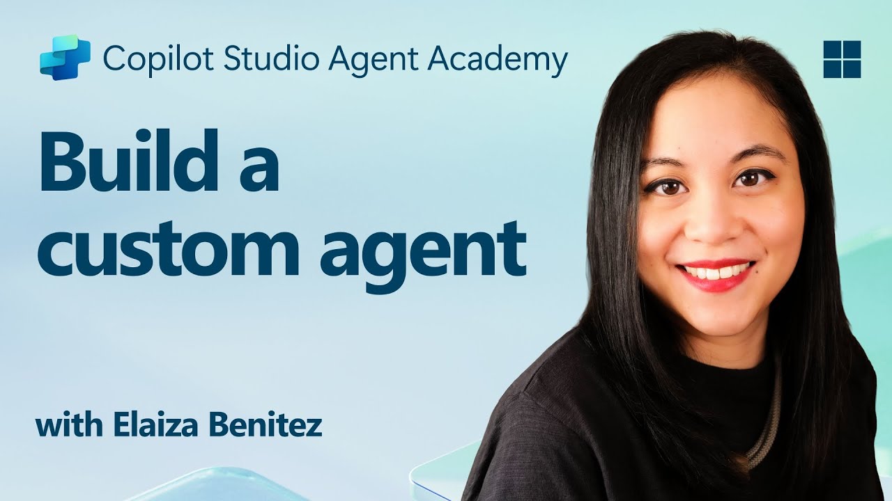 Create custom agent video thumbnail