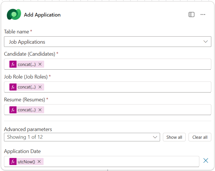 Add Application