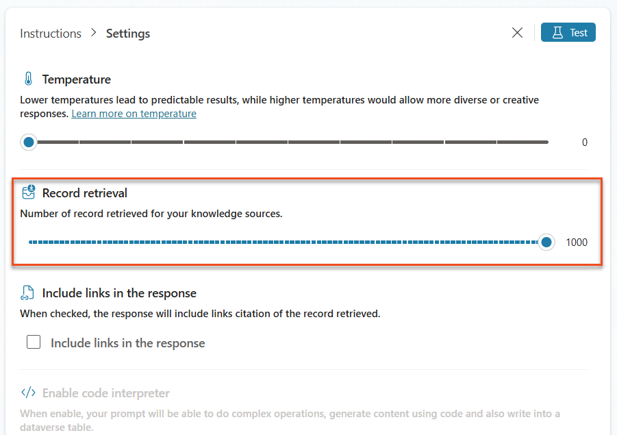 Prompt Settings