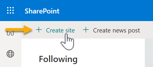 Create site