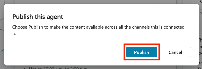 Add to Agent